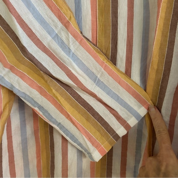 SOFT SURROUNDINGS Enyo Top in Americana Stripe - Picture 8 of 9